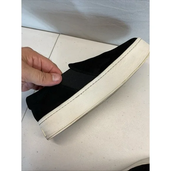 Vince Platform‎ Loafers Sneakers Shoes Womens Size 7US 37EU Black RET$250 - Picture 10 of 11
